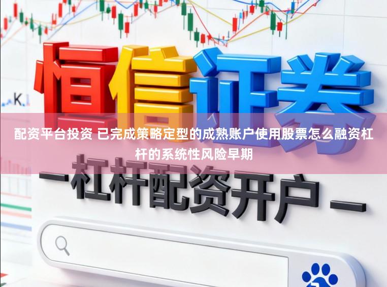 配资平台投资 已完成策略定型的成熟账户使用股票怎么融资杠杆的系统性风险早期