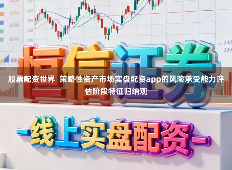 股票配资世界  策略性资产市场实盘配资app的风险承受能力评估阶段特征归纳观