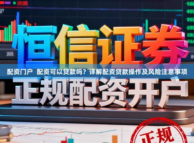 配资门户  配资可以贷款吗？详解配资贷款操作及风险注意事项