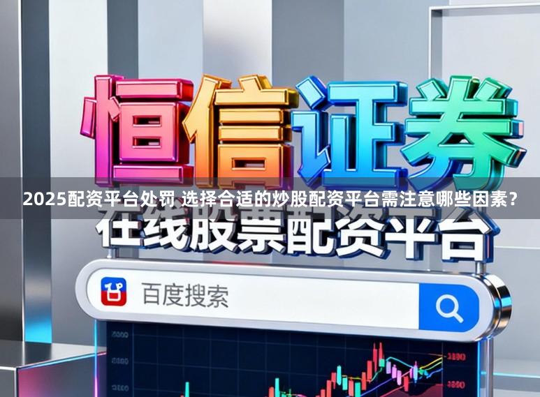 2025配资平台处罚 选择合适的炒股配资平台需注意哪些因素？